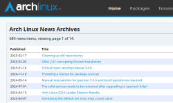 Featured image of post Arch News Alert