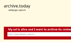 Featured image of post Archive.today