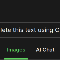 CTRL + U