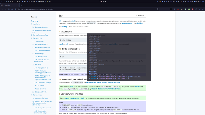 Featured image of post Offline Arch wiki