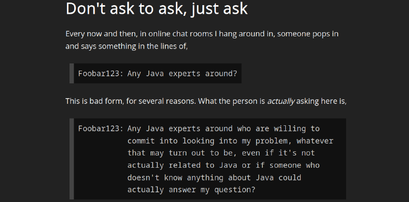 Featured image of post The Art of Asking Smart Questions