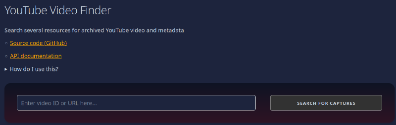 Featured image of post YouTube Video Finder